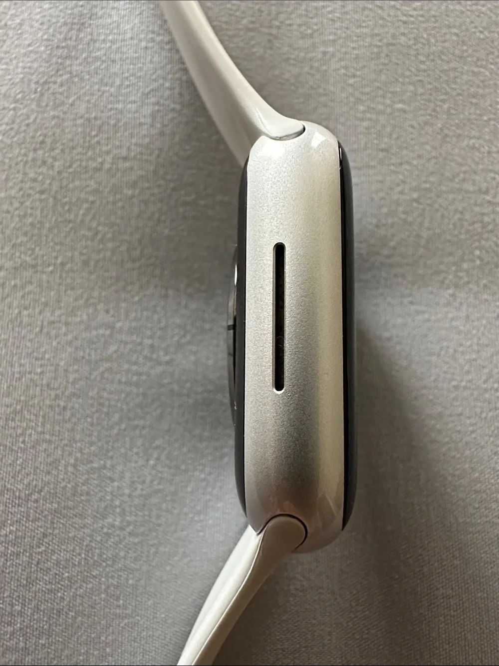 Apple Watch with White Sport Band and Silver Case | Series 8 | 41mm